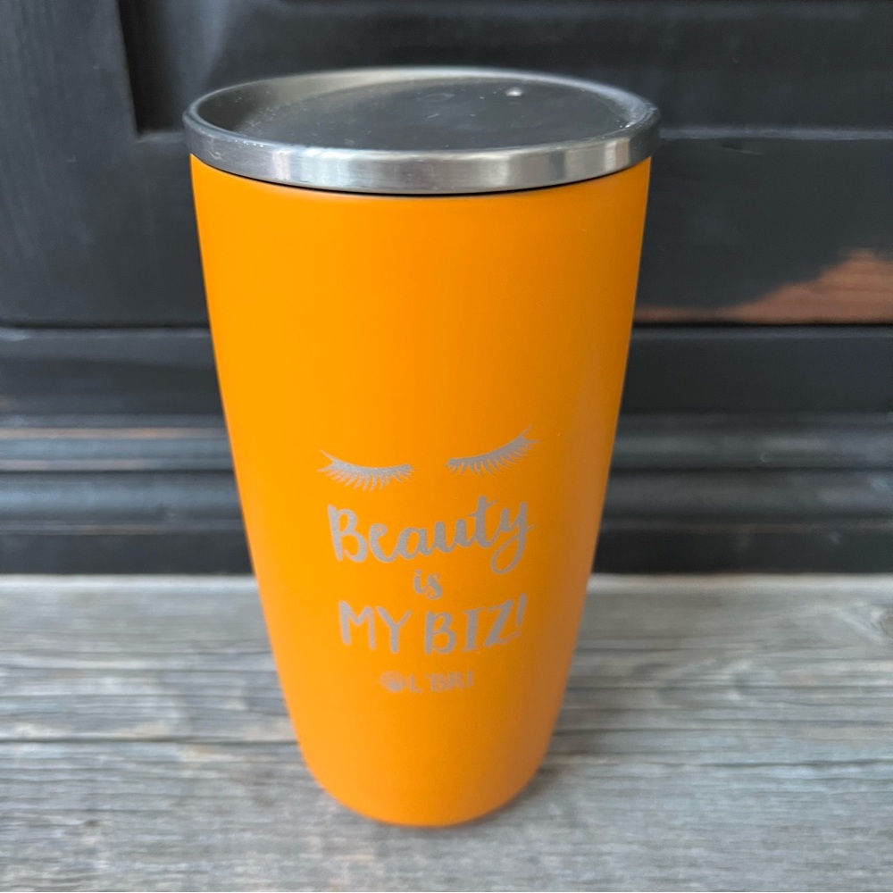 L’BRI Beauty is my Biz 18 oz Tumbler